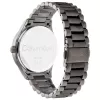 Calvin Klein Man 25200164 40mm quartzhorloge edelstaal mesh zwarte wijzerplaat
