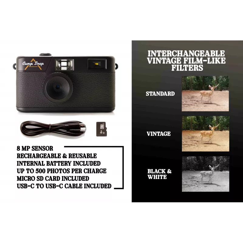 Camp Snap CS-V105-BK-WW zwart