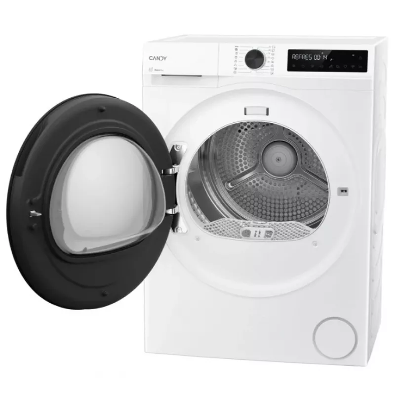 Candy BRS7N2BX-S geïntegreerde koel-vriescombinatie, 249 L totale capaciteit, energieklasse E, zwart
