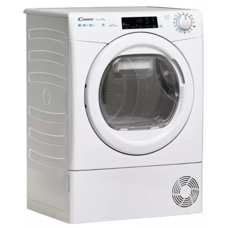 Candy CSOE H7A2TE-S vrijstaande warmtepompdroger, 7 kg, A++, Wi-Fi, wit