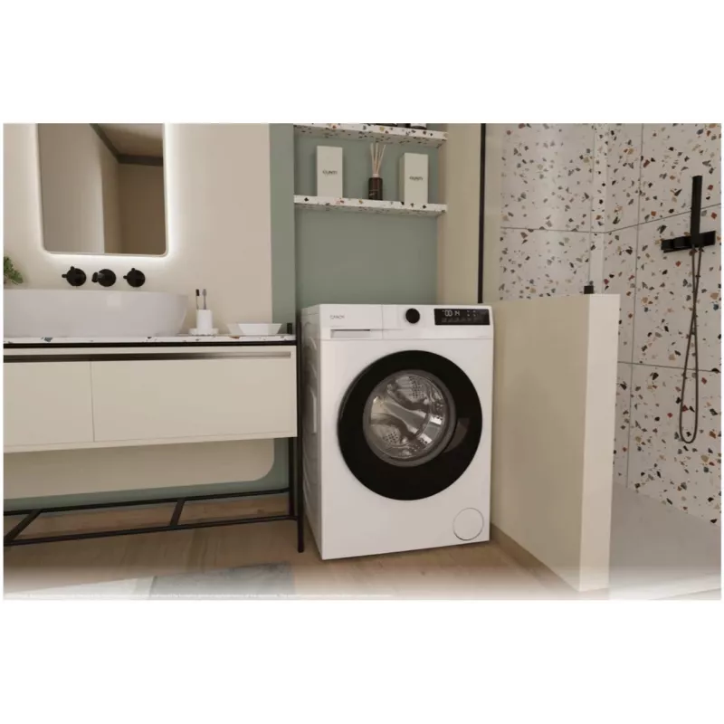 Candy GD 39B8-S vrijstaande frontlader wasmachine, 9 kg, 1300 t/min, A+++, NFC, wit