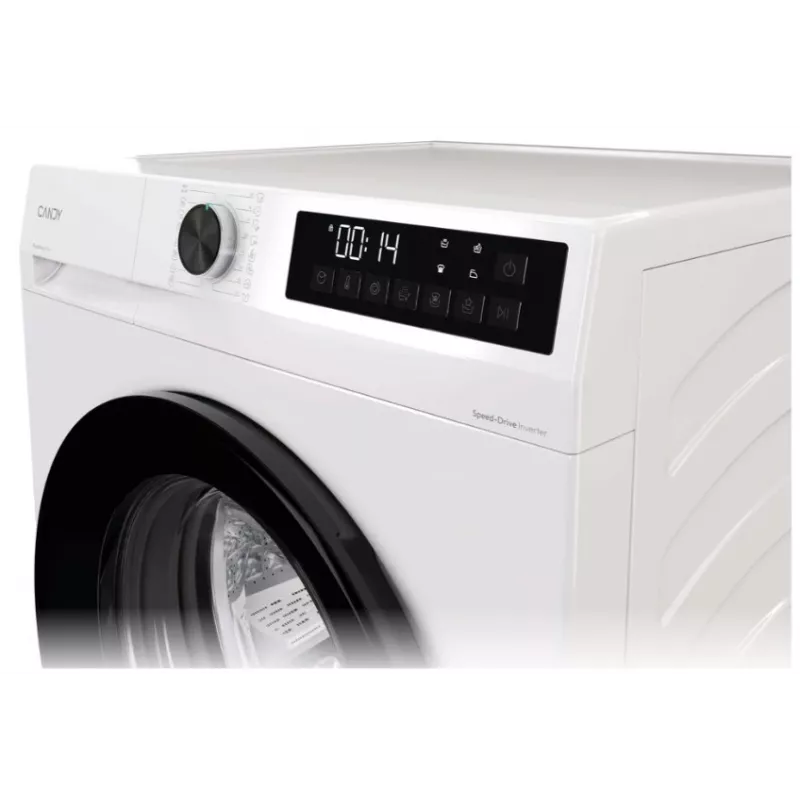 Candy GD 39B8-S vrijstaande frontlader wasmachine, 9 kg, 1300 t/min, A+++, NFC, wit