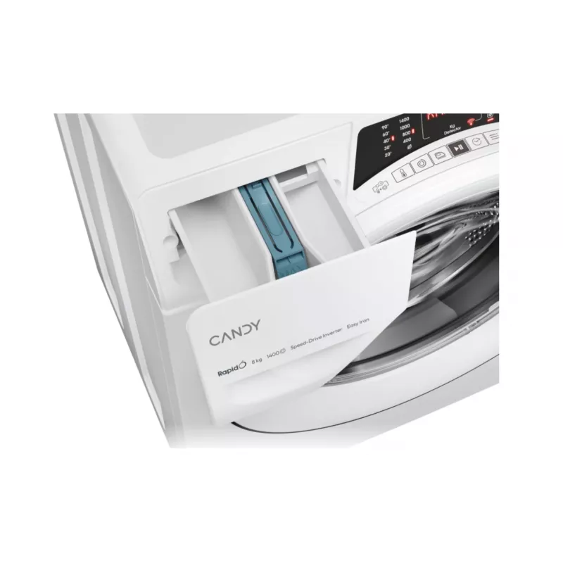 Candy RO 1486DWMT/1-S wasmachine, A, voorlader, inhoud 8 kg, diepte 54 cm, 1400 t/min, wit