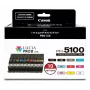 Canon PFI-5100 multipack, standaard capaciteit, 10 x 14,4 ml, meerkleurige inkttanks