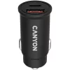 Canyon C-20B03 draadloze optische muis, zwart, 800/1200/1600 DPI, USB nano-ontvanger