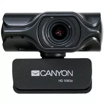 Canyon C6 2K Ultra Full HD 3.2MP webcam met USB 2.0, zwart