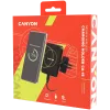 CANYON CH-15 autohouder en draadloze oplader MegaFix, 15W, USB-C, zwart