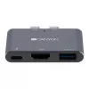 CANYON DS-1 3-in-1 Thunderbolt 3-hub space grey