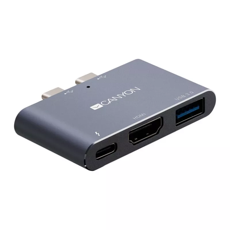 CANYON DS-1 3-in-1 Thunderbolt 3-hub space grey