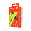 CANYON EP-3 in-ear headset met microfoon, 1,2 m platte kabel, donkergrijs