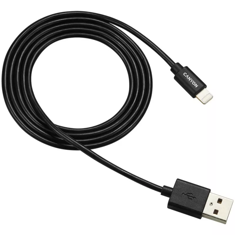 CANYON MFI-1 Lightning-kabel 1m Zwart