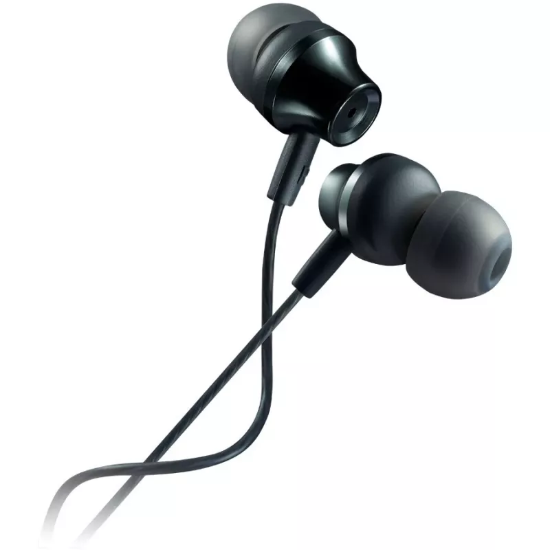 Canyon SEP-3 stereo-koptelefoon met microfoon, metalen behuizing, donkergrijs