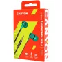 Canyon SEP-4 stereo-koptelefoon met microfoon, 1,2 m platte kabel