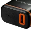 Canyon wandlader met USB Type-C kabel, 2.1A, zwart