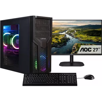 CAPTIVA Power Starter R80-014 TFT-bundel AMD Ryzen 7 16GB DDR4 500GB SSD