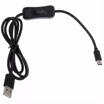 Captiva USB-C naar USB-C kabel 2m 100W zwart