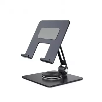 Capture opvouwbare 360-graden draaibare tabletstandaard, zwart (CA-TAB1-STAND)