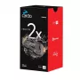 Cardo FRC2X103 motorfiets Bluetooth intercom 2 kanalen 800 m zwart