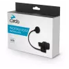 Cardo PT Edge half helmet kit - JBL luidspreker & beugelmicrofoon voor Packtalk Edge