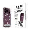CARE by PanzerGlass Kickstand hoes transparant met witte MagSafe voor iPhone 17 Pro
