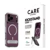 CARE by PanzerGlass Kickstand hoes transparant met witte MagSafe voor iPhone 17 Pro Max