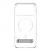 CARE by PanzerGlass Kickstand hoes transparant met witte MagSafe voor iPhone 17 Pro Max