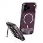 CARE by PanzerGlass Kickstand hoes transparant met witte MagSafe voor iPhone 17 Pro Max