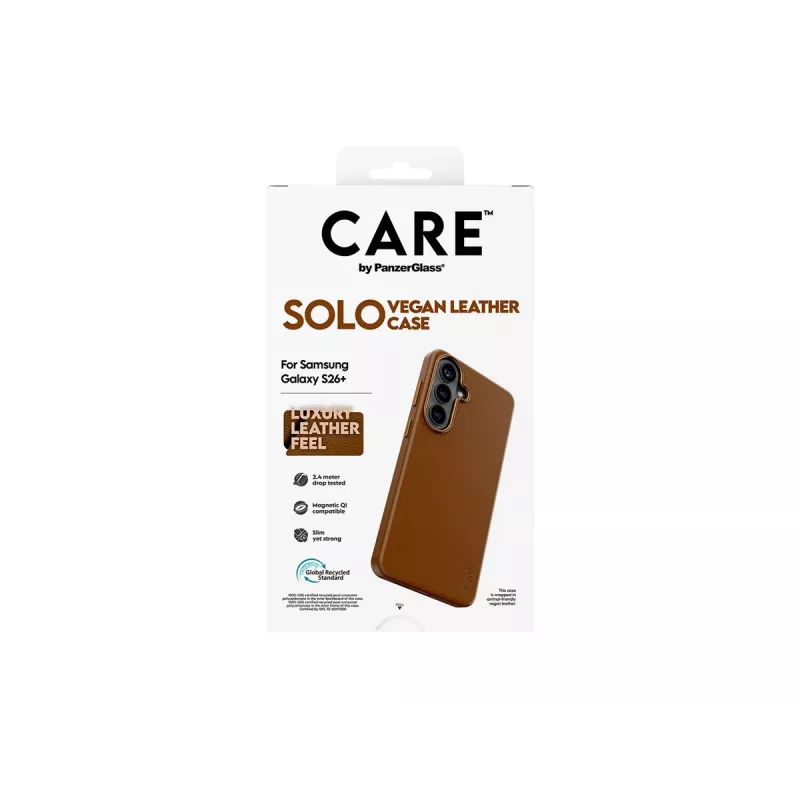 CARE by PanzerGlass Solo Case voor Samsung Galaxy S26 Plus - Bruin