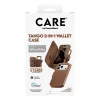 CARE by PanzerGlass Tango 2-in-1 wallet case bruin met MagSafe voor iPhone 17 Pro