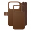 CARE by PanzerGlass Tango 2-in-1 wallet case bruin met MagSafe voor iPhone 17 Pro Max