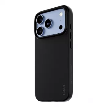 CARE by PanzerGlass TPU hoes zwart iPhone 17 Pro
