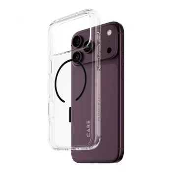 CARE by PanzerGlass Urban Explorer hoes transparant met zwart MagSafe voor iPhone 17 Pro Max