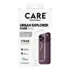 CARE by PanzerGlass Urban Explorer hoes transparant met wit MagSafe voor iPhone 17 Pro Max