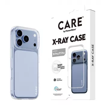 CARE by PanzerGlass X-Ray hoesje voor iPhone 17 Pro – transparant