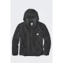Carhartt heren Washed Duck met sherpa gevoerde jas zwart large
