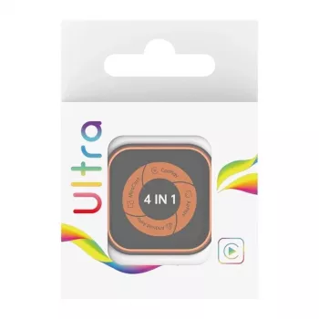 CARLINKIT Mini Ultra 6 draadloze adapter voor CarPlay en Android Auto - zwart