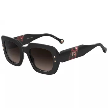 Carolina Herrera HER0186SGUU dames zonnebril, vierkant, Havana bruin gradient 52mm