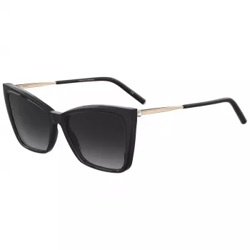 CAROLINA HERRERA dameszonnebril HER0180S2M2 - Havana acetaat frame, bruine verloopglazen, 57 mm