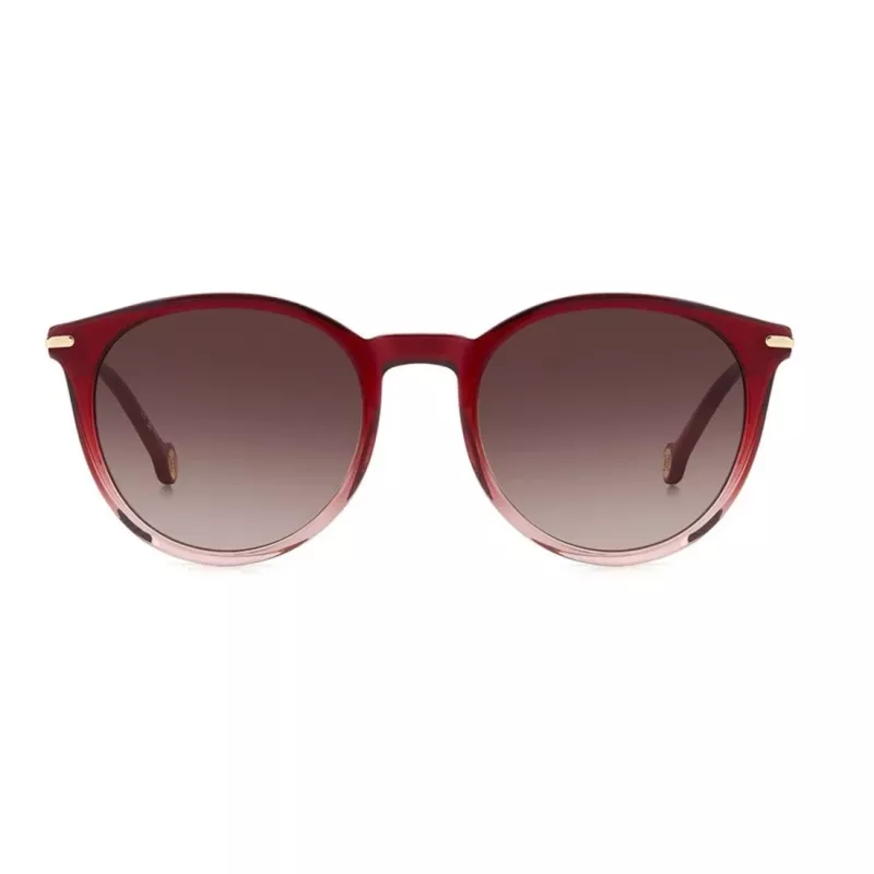 CAROLINA HERRERA dames zonnebril HER0230S2OO havana rechthoekig 52mm