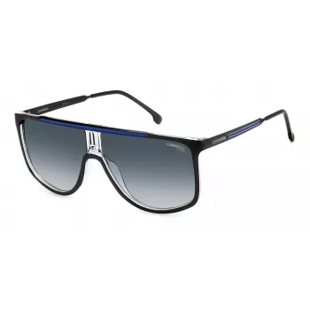 CARRERA 1056/SD heren rechthoekige acetaat zonnebril 61mm glas 100% UV400