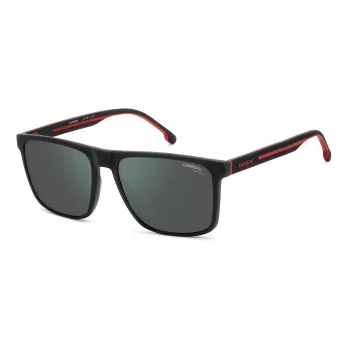 Carrera 8064S-0OIT-Q3 heren rechthoekige zonnebril zwart/grijs 57mm