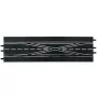 Carrera Digital 124 dubbelspoorwissel railsegment - zwart 20030347