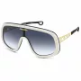 CARRERA FLAGLAB17B4E Heren schild zonnebril zwart/grijs 99mm