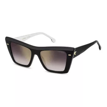 CARRERA dames zonnebril CARREA3046S8 acetaat montuur grijze glazen 54mm