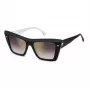 CARRERA dames zonnebril CARREA3046S8 acetaat montuur grijze glazen 54mm