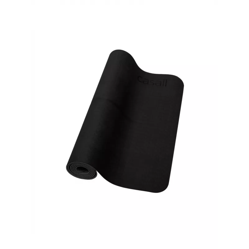 Casall 533019021 yogamat van natuurrubber zwart 183x61x0,4 cm