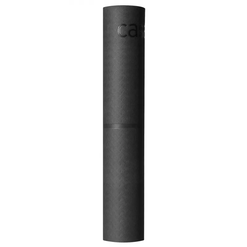 Casall 533019021 yogamat van natuurrubber zwart 183x61x0,4 cm