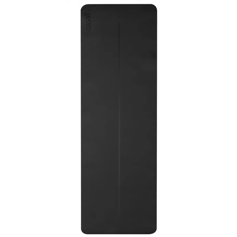 Casall 533019021 yogamat van natuurrubber zwart 183x61x0,4 cm