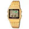 CASIO A500WGA-1 heren digitaal horloge 39mm goudkleurig edelstaal