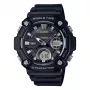 CASIO AEQ-120W-1A heren analoog-digitaal horloge, 53,3 mm, zwart resin